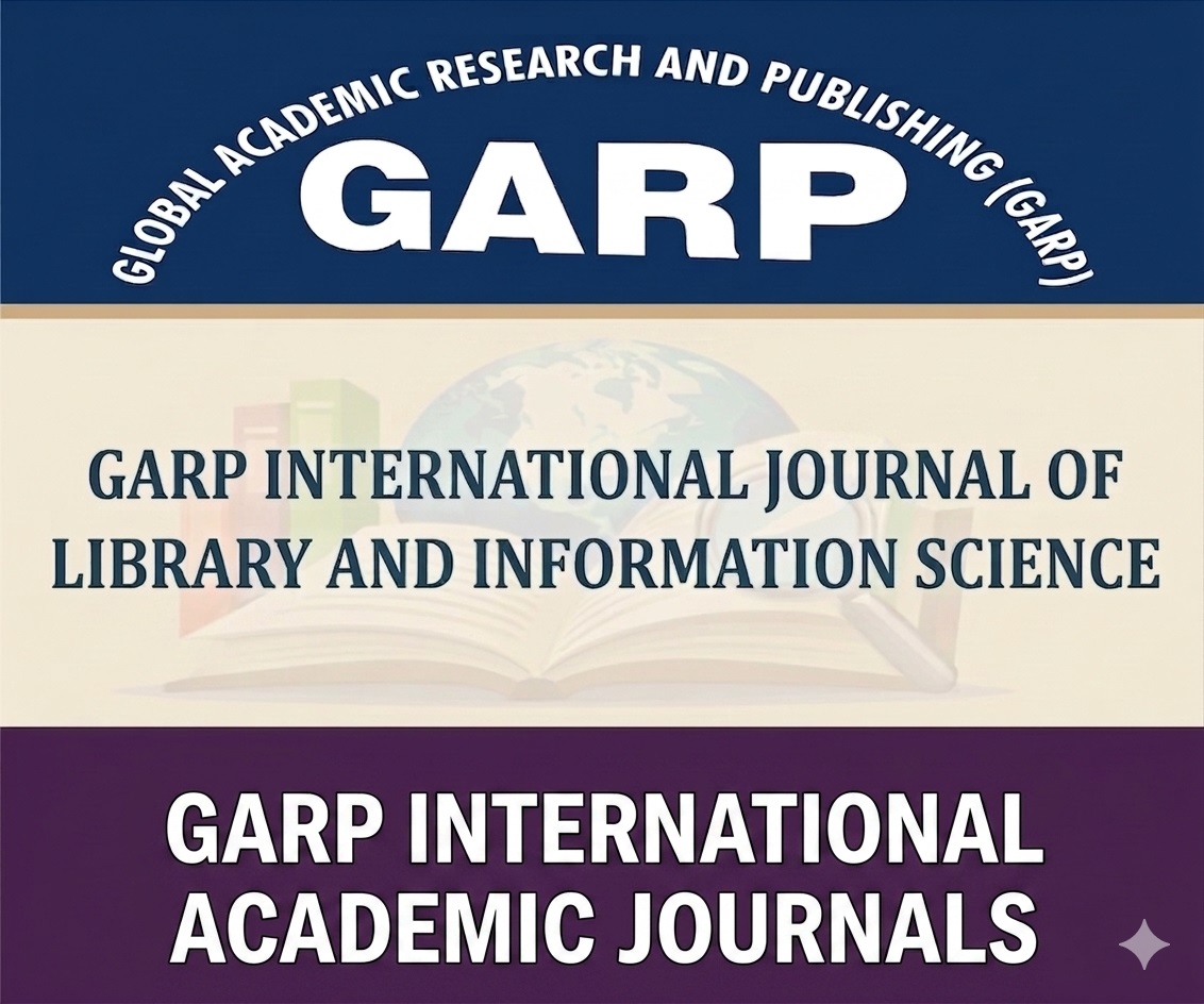 					View Vol. 1 No. 1 (2026): GARP International Journal of Library and Information Science
				