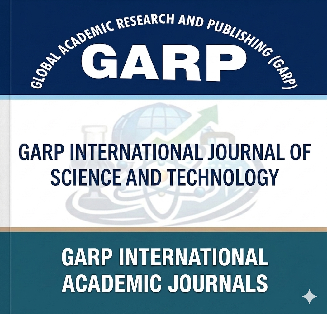 					View Vol. 1 No. 1 (2026): GARP International Journal of Science and Technology
				